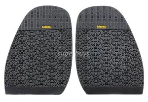 18.2cm x 12.9cm Rubber Shoe Boot Sole Cap Plate Repair Set Heel Non Anti Slip - Picture 1 of 4