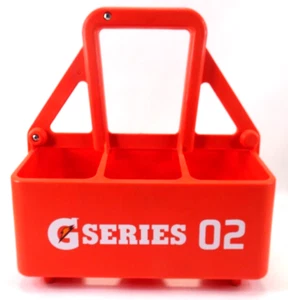 Gatorade G Series 02 Caddy Squeeze Bottle Holder 6 Carry Case Sport Drink Coach - Picture 1 of 3