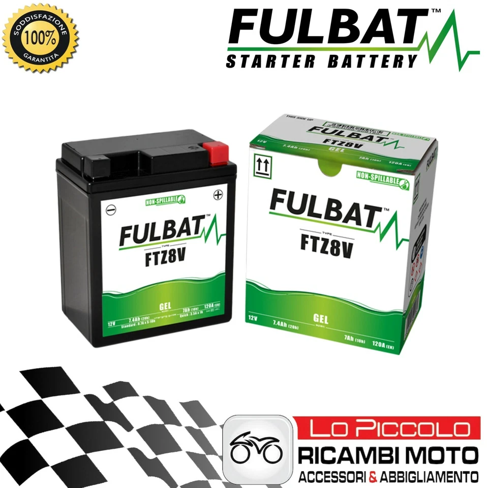 Batteria GEL FULBAT FTZ8V = YTZ8V  HONDA CRF 250 L 2017 2018 2019 Foto 1 de 1