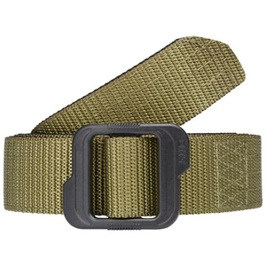 5.11 Tactical Belt Mens Size Large Double Duty TDU Reversible Green Black Nylon - Picture 1 of 5