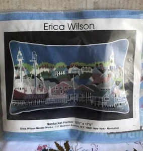 Nantucket Harbor Vintage Needlework KIT To embroider by Erica Wilson VHTF - Picture 1 of 5