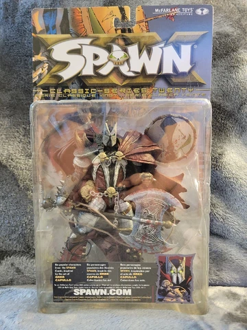 SPAWN Series 20 Twenty Medieval Spawn III Action Figure McFarlane Toys 2001 Cover