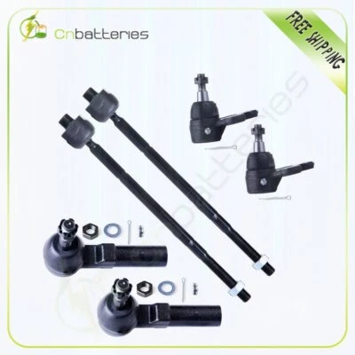 Комплект из 4 внутренних наружных концов анкерного стержня 2 нижних шаровых шарнира для Cadillac Seville 98-04 годов выпуска - Изображение 1 из 4