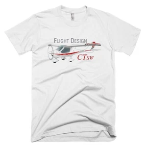 Flight Design CTSW Airplane T-shirt- Personalized with N# - Picture 1 of 9