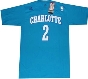 Charlotte Hornets Larry Johnson Adidas Throwback Shirt CLOSEOUT New Tags Small - Picture 1 of 5