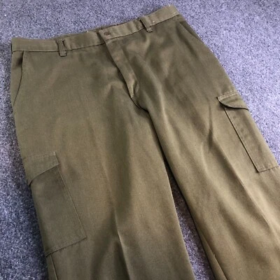 Boy Scouts Of America Cargo Pants Mens 36 (Measures 36x32) Green 90s Y2K Olive - Image 1 of 4