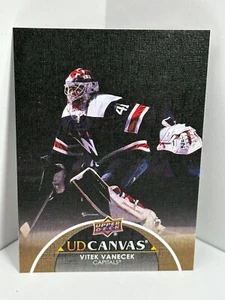 2021-22 Upper Deck #C356 Vitek Vanecek UD Canvas - Picture 1 of 2