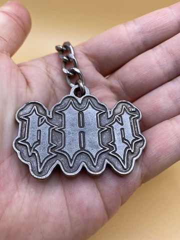 Rare Vintage WWF/WWE 2000 HHH Metal Key Chain / Necklace Pendant Cover