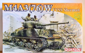 Dragon Models 7271 1/72 Sherman Tank M4A3(76) W VVSS Sherman Sealed NEW LOOK - Picture 1 of 1