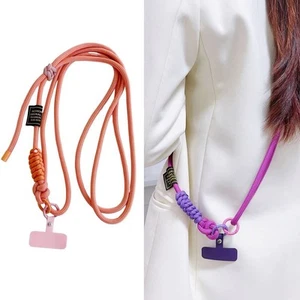 Keychain Phone Case Hang Rope Crossbody Shoulder Belt Phone Accessories - Photo 1 sur 14