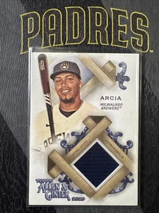 2020 Topps Allen & Ginter Relic Orlando Arcia #FSRA-OA Brewers Braves - Bild 1 von 2