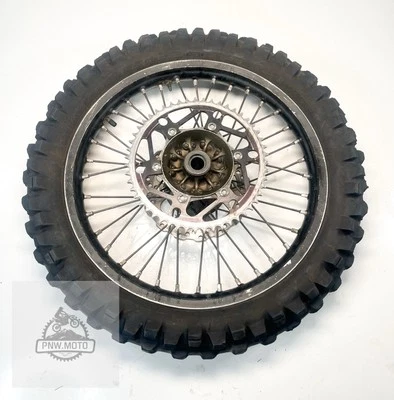 Kawasaki KX250F KX 250F 2006 OEM llanta trasera cubo de neumático 06-18 Foto 1 de 4