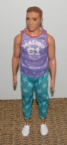Barbie Ken Doll #164 Fashionista Malibu Tank Top *Pre-owned* - Picture 1 of 10