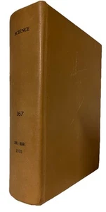 Vintage SCIENCE Magazine Jan-Mar 1970 Library Bound HC Volume 167 - Picture 1 of 11