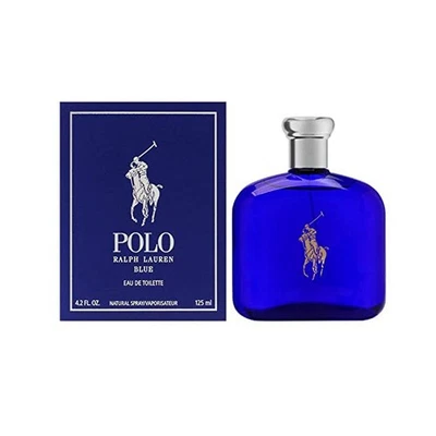 Ralph Lauren Polo Azul 4.2 OZ/125 ml Eau De Toilette Spray Para Hombres Foto 1 de 4
