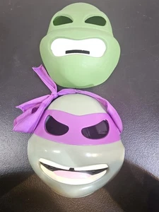 Two Teenage Mutant Ninja Turtles Masks - Picture 1 of 6