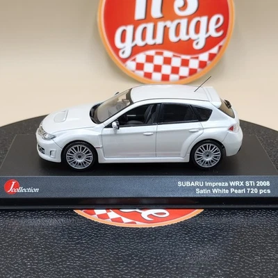 Kyosho 1/43 Subaru Impreza WRX STI 2008 blanco satinado perla JC57004SW J colección Foto 1 de 4