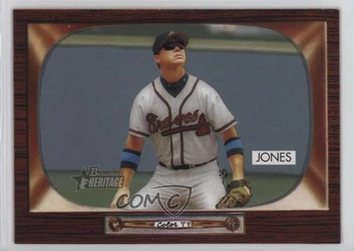 2004 Bowman Heritage Chipper Jones #71 HOF - Image 1 of 2