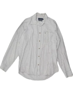 TOM TAILOR Mens Shirt XL Grey Check Cotton AI03 - Picture 1 of 3