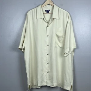 Rolls Royce Palm Beach Men's Sope Creek Silk Button Up Shirt Size XXL; Luxury - Picture 1 of 9