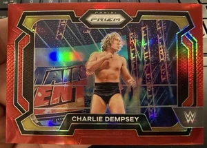 2024 WWE Prizm Charlie Dempsey Red Refractor /299 No Quarter Catch Crew #18 NXT - Picture 1 of 2