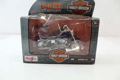 Réplica de motocicleta Harley-Davidson serie 34 vintage 1:18 de Maisto #31360 Toy Foto 1 de 4