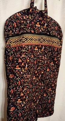 Vera Bradley Asian Ming Black Large Hanging Garment Bag NEW Retired 2001 - 22X45 - Image 1 of 4
