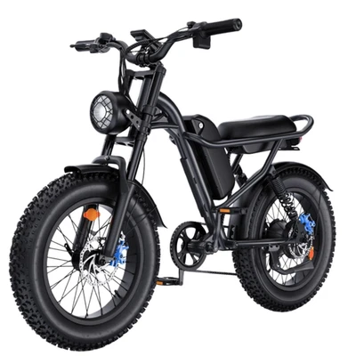 Bicicleta elétrica 1000W pico 48V/15.6Ah 20*4" pneus e bicicleta E bicicleta 28 MPH IM-J1 - Imagem 1 de 4