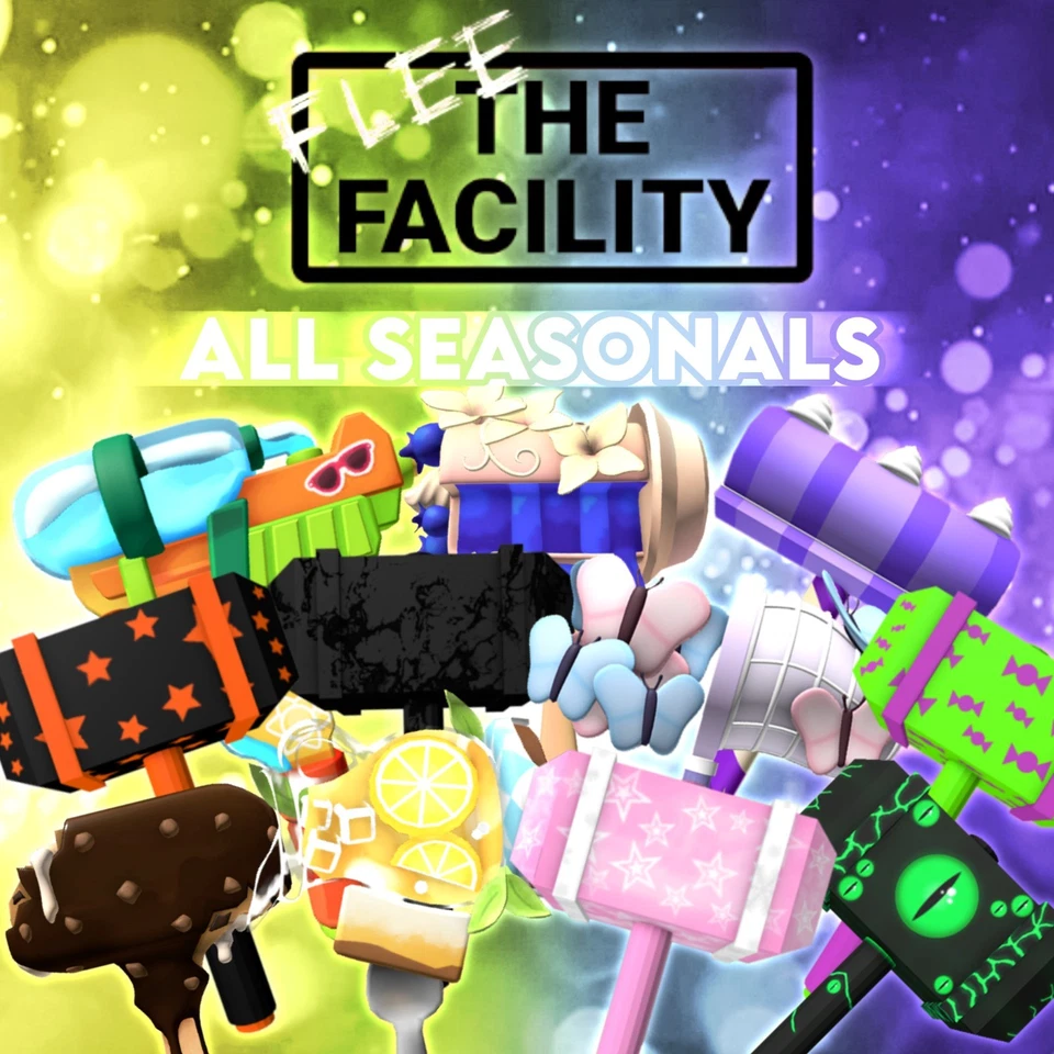 [¡Actualización de Halloween!] Juegos de todas las estaciones Flee The Facility FTF MÁS BARATOS Foto 1 de 1