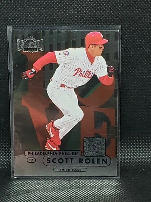 1998 Metal Universe #67 Scott Rolen Phillies - Image 1 of 2