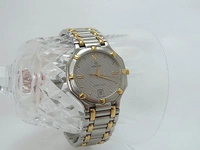 Relógio masculino Concord Saratoga ouro amarelo e aço inoxidável - Imagem 1 de 4