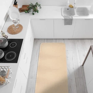 Non Skid Washable Throw Rug - 100 % Polyester Kitchen, Laundry, Bath Floor Mat - Picture 1 of 32