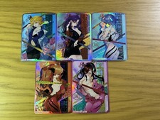 Goddess Story Neon Genesis Evangelion 5 x Foil Ultra Premium Cards Rei Mari