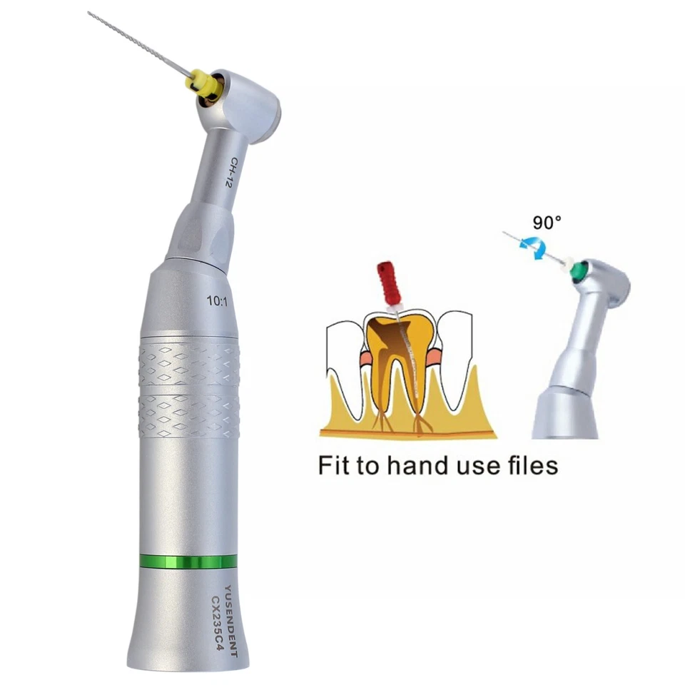 YUSENDENT COXO Dental 10:1 Endo Reciprocating Handpiece Endodontic Contra Angle M4 Safety