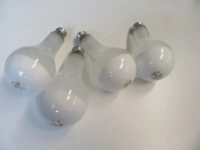 Sylvania 150 Watt Silvered Bowl Bulbs Lamps Medium Base Lot of (4)  Vintage  New - Image 1 of 4