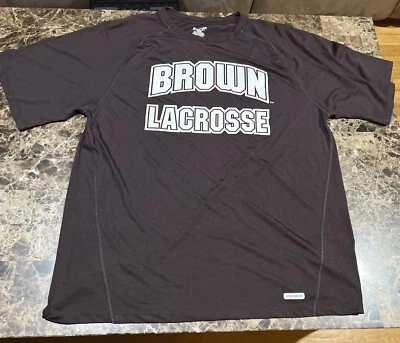 Camisa de calentamiento marrón University Lacrosse Reebok Speedwick Jersey #70 - Talla XL Foto 1 de 4