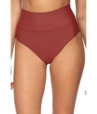 Pantalones de bikini Sunsets Hannah Toscana cintura alta plegables L87352 para mujer talla XL Foto 1 de 3