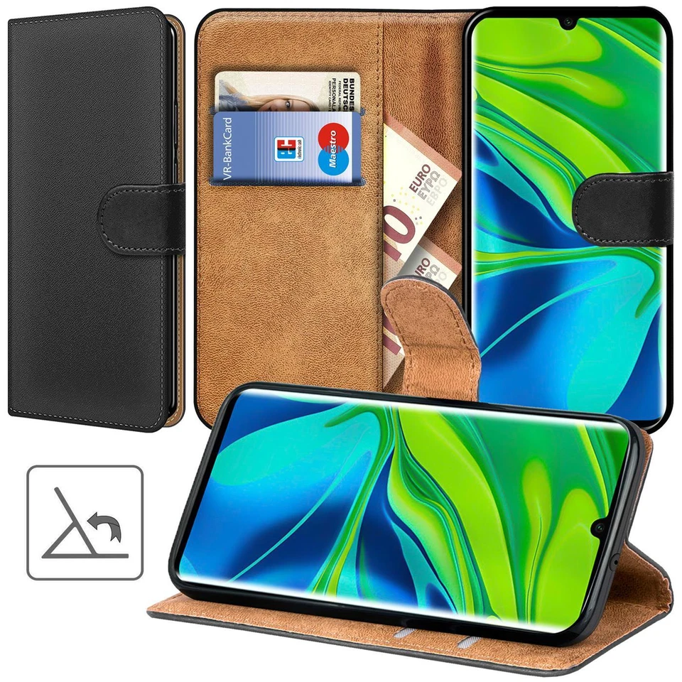 Schutzhülle für Xiaomi ZTE Handy Tasche Slim Flip Case Book Cover Wallet Etui - Bild 1 von 1