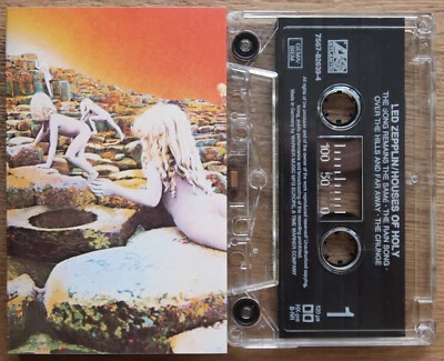 LED ZEPPELIN - HOUSES OF THE HOLY (7567826394) 90s EUROPE CASSETTE TAPE REISSUE - Image 1 of 3