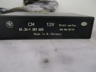 1993 BMW 325i CHECK LIGHT OBC CONTROL MODULE COMPUTER UNIT CM OEM 61351387620 - Image 1 of 2