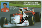 Autogramm - Mark Blundell (Motorsport) Formel1 - McLaren