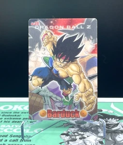 Tarjeta Dragon Ball Gumi Gumica Red Back No.28 Bardock 3D 2004 BANDAI - Imagen 1 de 3