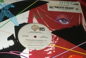 VENUS DODSON Night Rider / Where Are We Headed 12" RECORD PROMO DISCO 1979 - Imagen 1 de 1
