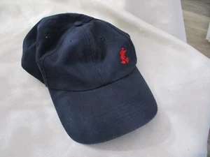 Disney Parks adult hat red on navy blue mickey ball ball cap - Picture 1 of 2