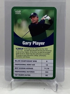 2022 Top Trumps Greatest Golfers Gary Player - Picture 1 of 2