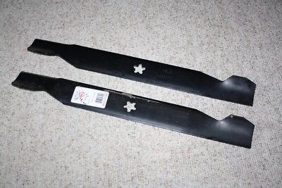 2 Rasentraktormesser Seitenauswurf für Husqvarna, Partner,  AYP 38" 97/98 cm - Bild 1 von 4