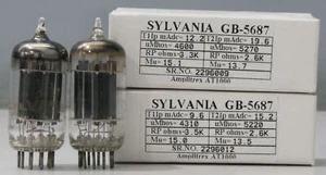1MP GB-5687 Sylvania Top " O" getter made in U.S.A Amplitrex tested - Picture 1 of 7