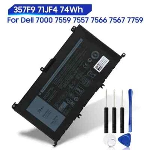 Batería para portátil Dell Inspiron 15" 7000 7566 7759 7559 7567 7557 357F9 71JF4 - Imagen 1 de 6