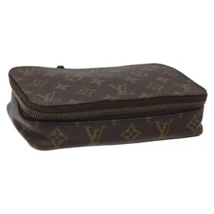 LOUIS VUITTON Monogram Posh Monte Carlo Jewelry Box M47350 LV Auth BD1118 - Picture 1 of 19