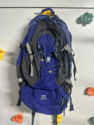 Karrimor Expandable Expedition Luggage Backpack Rucksack 50L-70L Blue - Image 1 of 4